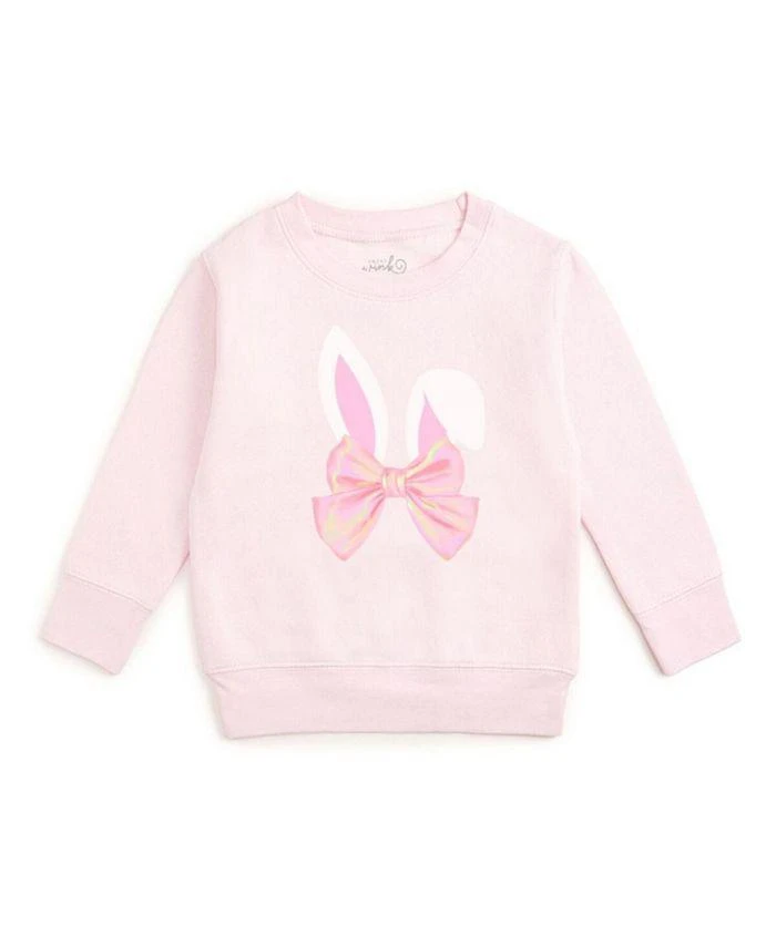 Sweet Wink Girls
 Bunny Bow Easter Sweatshirt - Baby, Little Kid