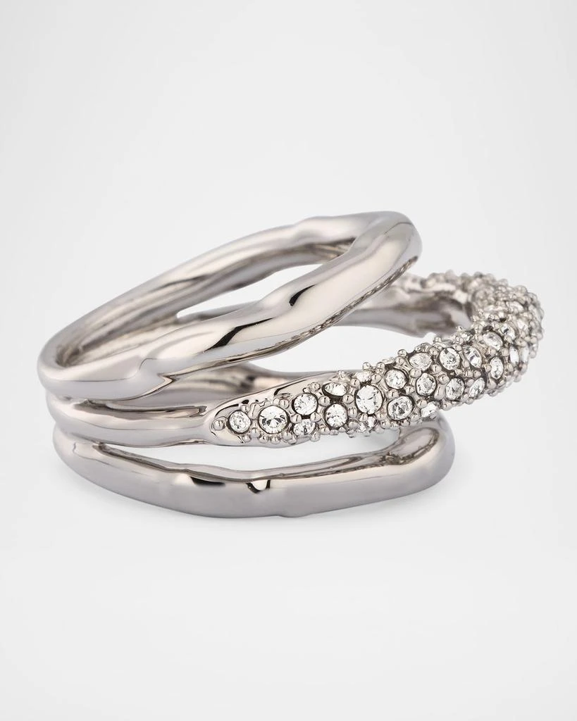 Alexis Bittar Solanales Crystal Orbitting Ring 4