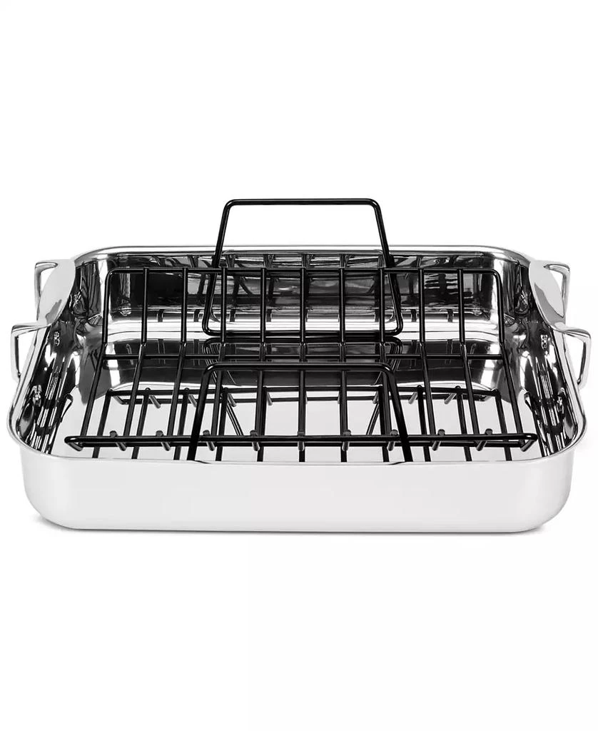 VIKING 3-Ply Stainless Steel Roasting Pan with Nonstick Rack 8