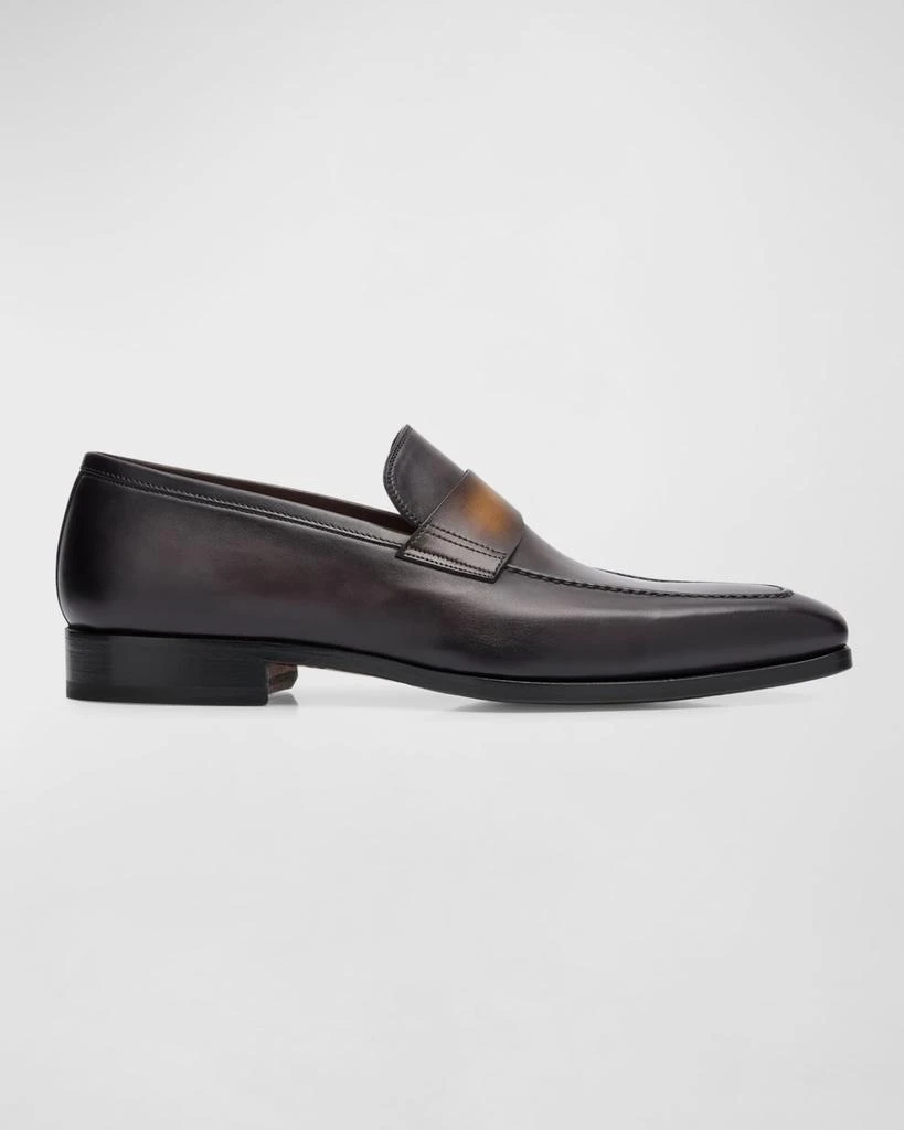 Magnanni Men's Mckinley Leather Penny Loafers 1