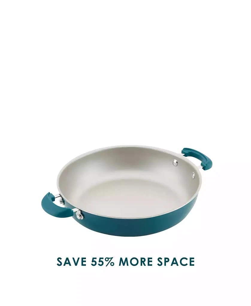 Rachael Ray Create Delicious Stackable Nonstick 8-Pc. Cookware Set 8