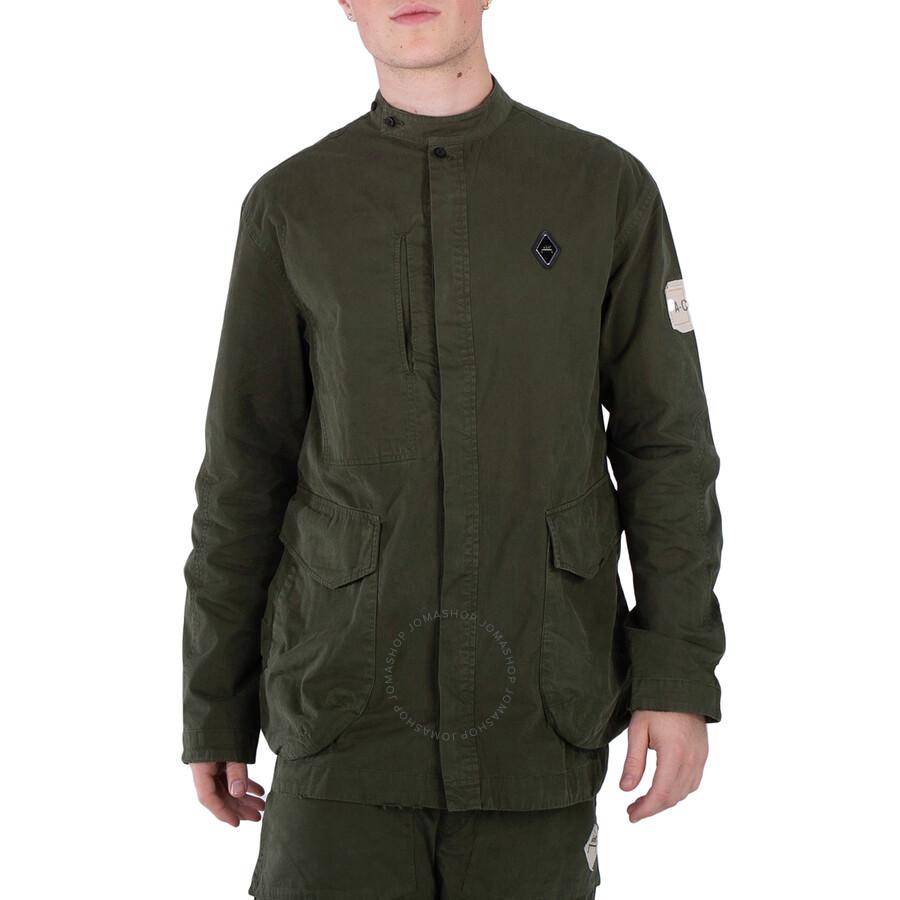 A-COLD-WALL* A-Cold-Wall Men's Dark Olive Ando Work Shirt