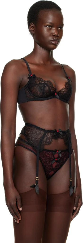 L'Agent by Agent Provocateur Black Lorna Lace Bra 2