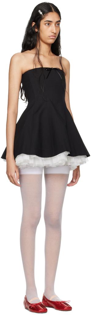 Shushu/Tong Black Two-Piece Minidress UK-8-S - Dresses