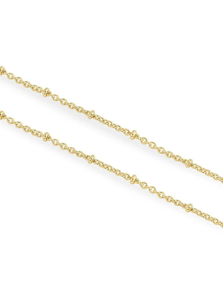 Anabel Aram Milos 18K-Gold-Plated 
Gemstone Pendant Necklace 7