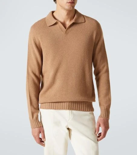 Thom Sweeney Cashmere polo sweater 3