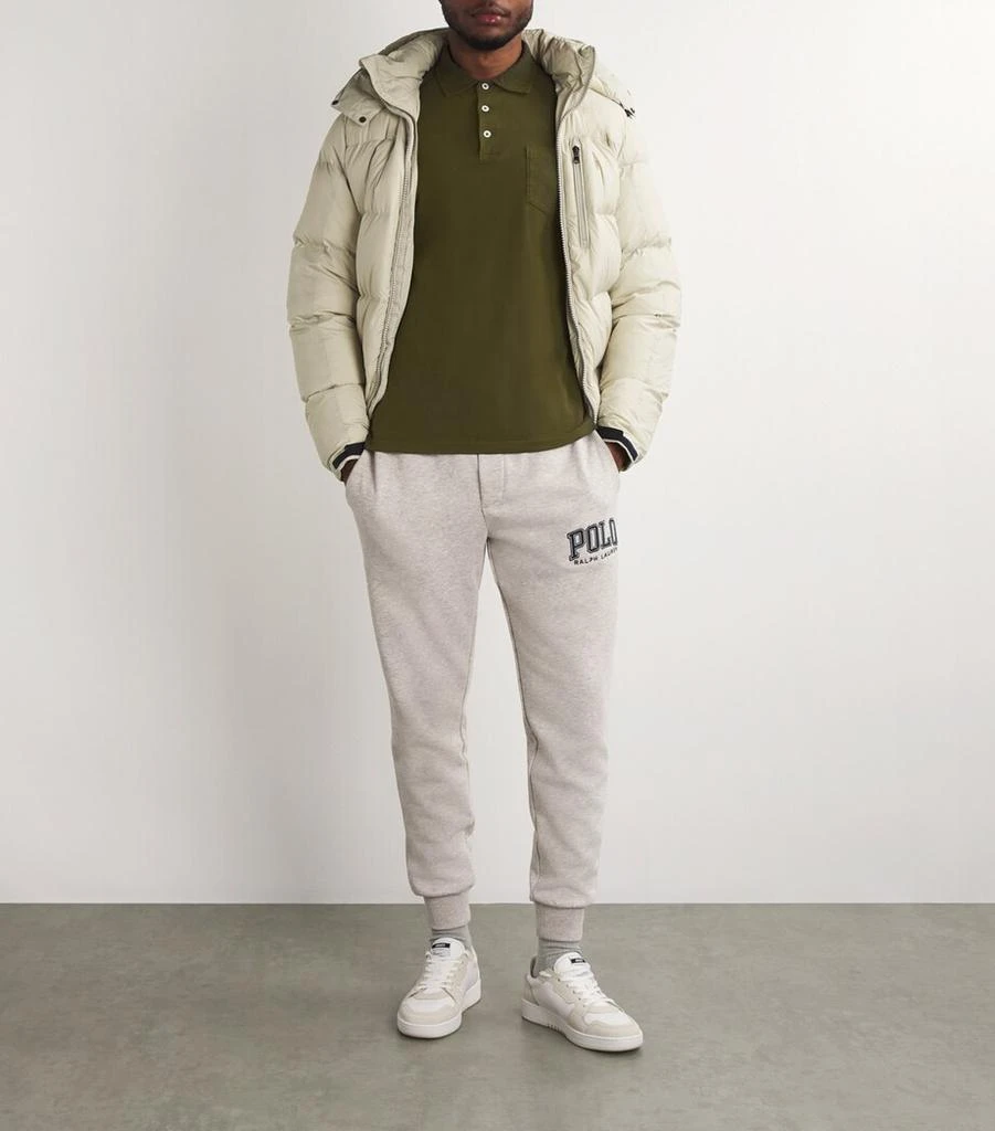 Ralph Lauren Suede Long-Sleeve Polo Shirt 2