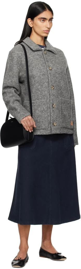 A.P.C. Gray Thais Jacket 4