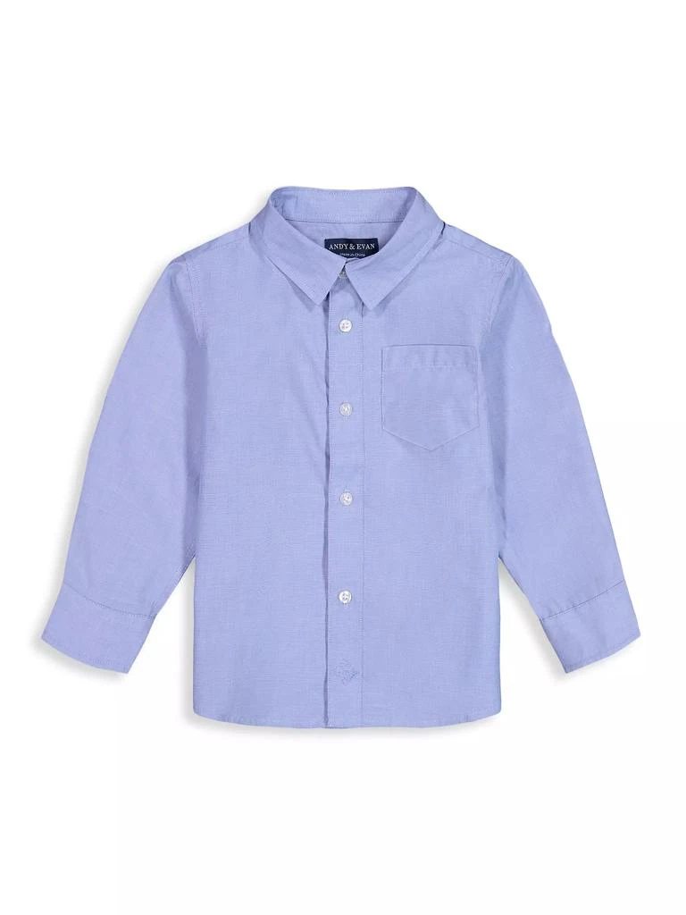 Andy & Evan Little Boy's Solid Dress Shirt 1