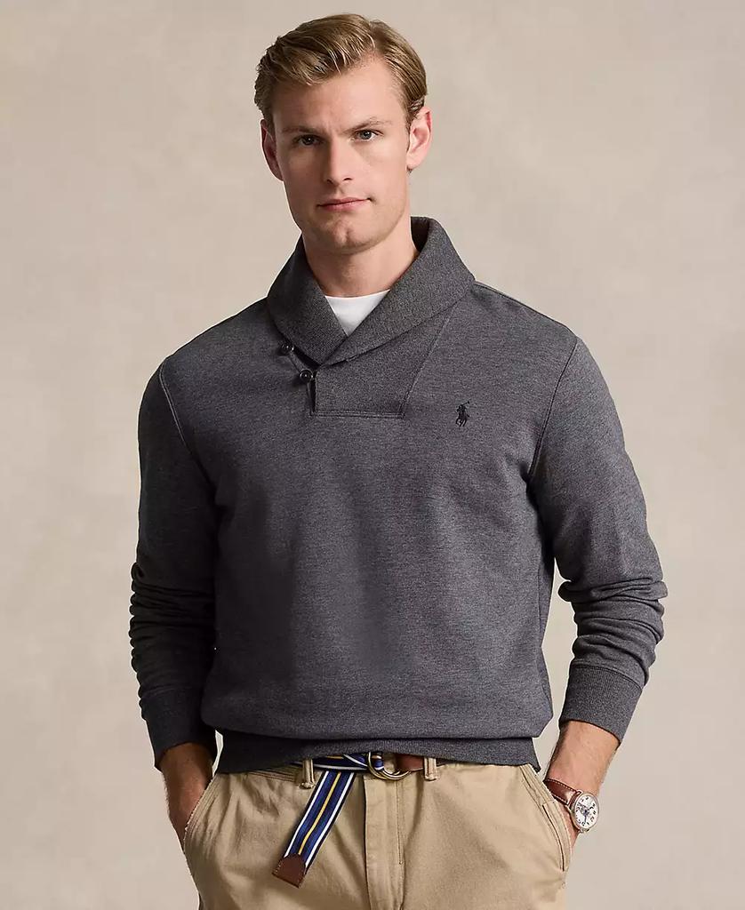 Ralph Lauren Men's Luxury Jersey Shawl-Collar Pullover