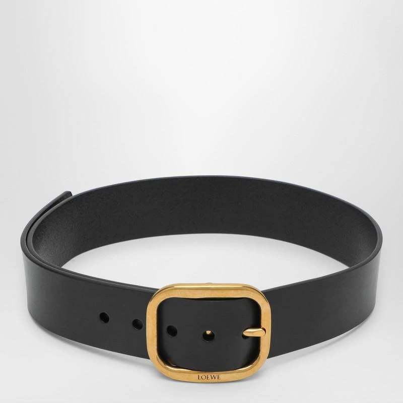 Loewe Black calfskin belt 1