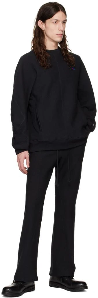 n.hoolywood Black Champion Edition Lounge Pants 4