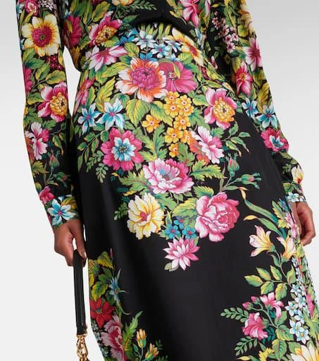 ETRO Floral cotton maxi skirt 4