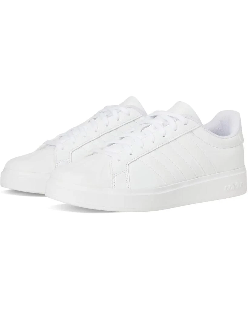 adidas Streettalk - White/White/White - 5