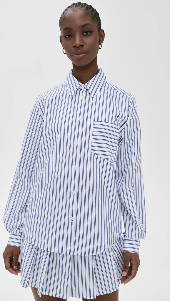 The Upside Lyon Poem Collared Shirt 6