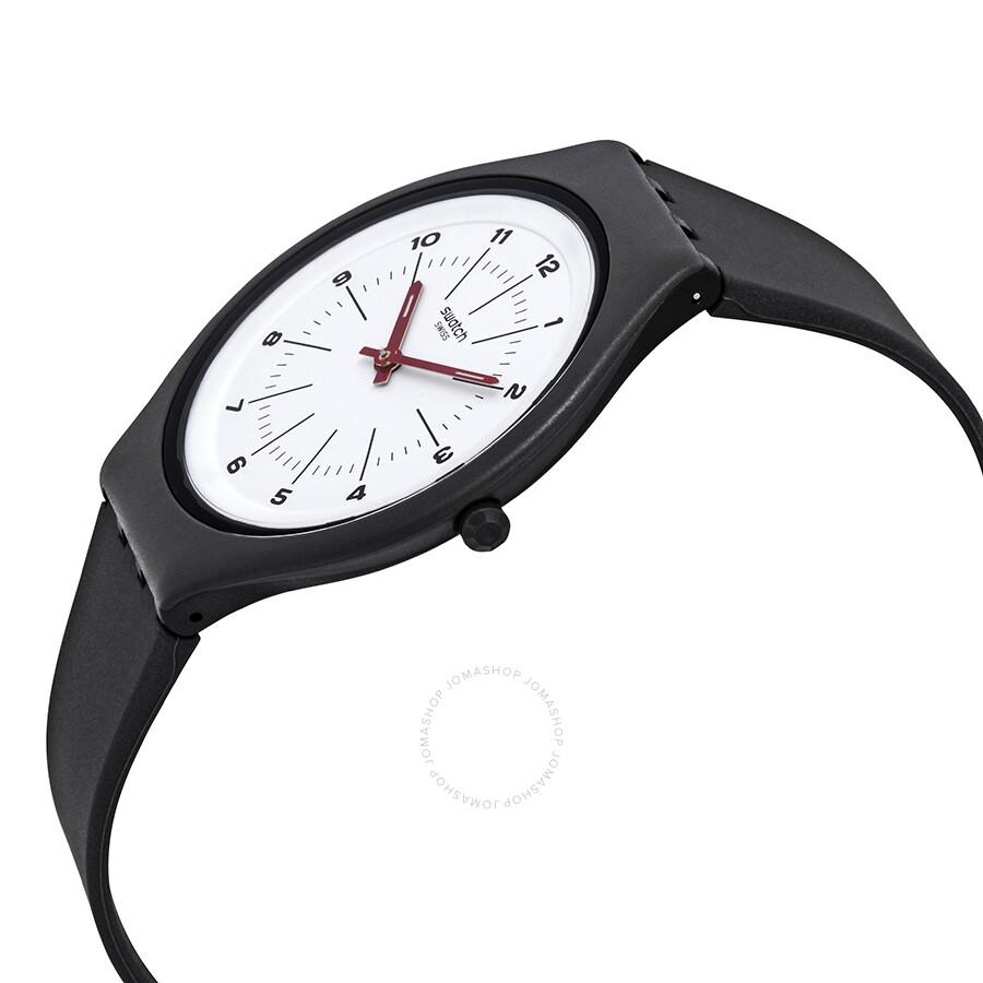 Swatch Skinwheel White Dial Ladies Watch SVUM104