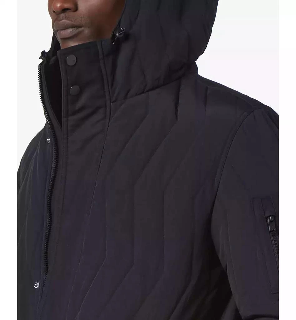 Marc New York by Andrew Marc Men's Foley Zig-Zag Quilt Hooded Parka 4