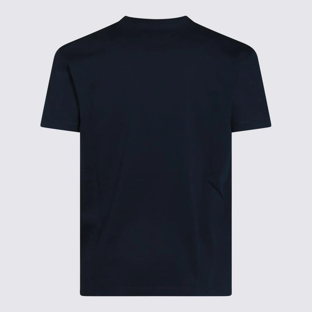 DSQUARED2 Dsquared2 Blue Cotton T-Shirt 2