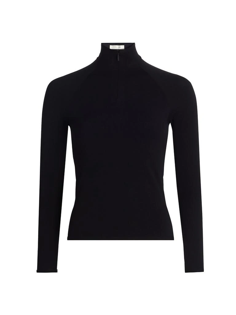 The Row Patti Mock Turtleneck Shell Top 1
