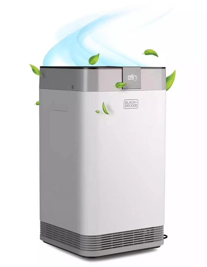 Black 
Decker BAPUV350 Air Purifier for Home Large Room with UV Light 7