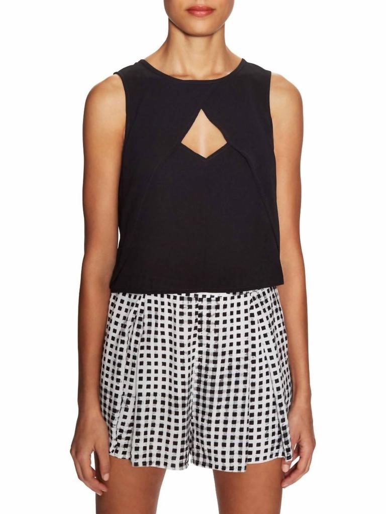 MINKPINK Minkpink - RAY OF LIGHT SLEEVELESS LAYERED CREW NECK TOP