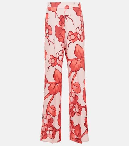 ETRO Floral high-rise pants 1