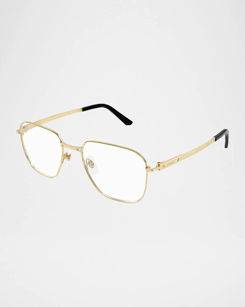 Cartier Men's Titanium Rectangle Optical Frames 3
