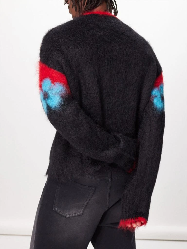 Marni Fuzzy Wuzzy flowers mohair-blend sweater 4