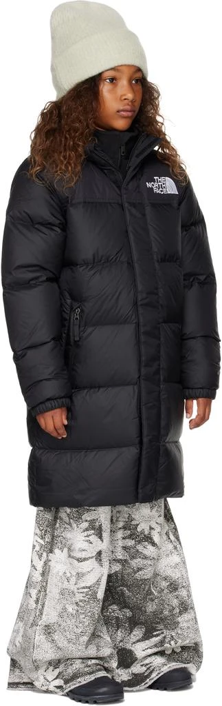The North Face Big Kids Black Nuptse Long Down Coat 2