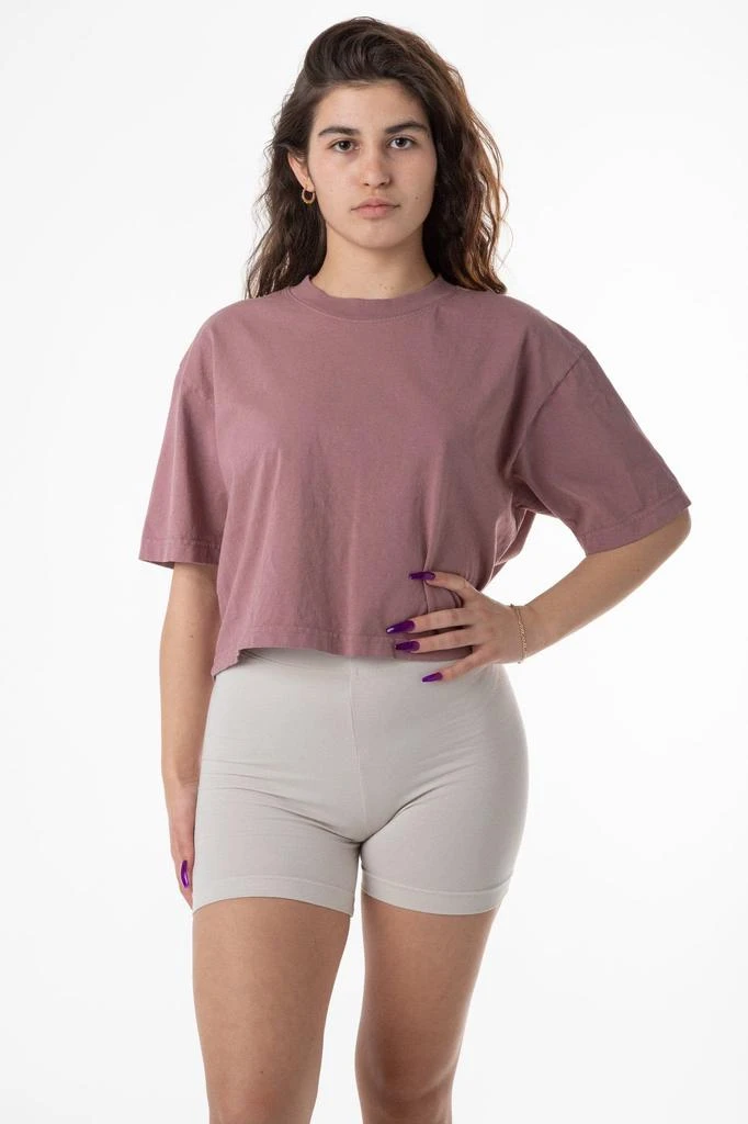 Los Angeles Apparel 1820GD - Oversized Crop Tee 7