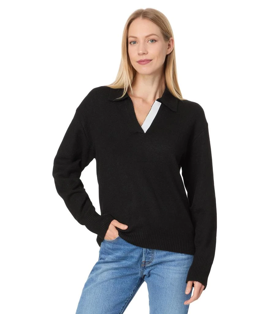 Michael Stars Jonas Johnny Collar Sweater 1