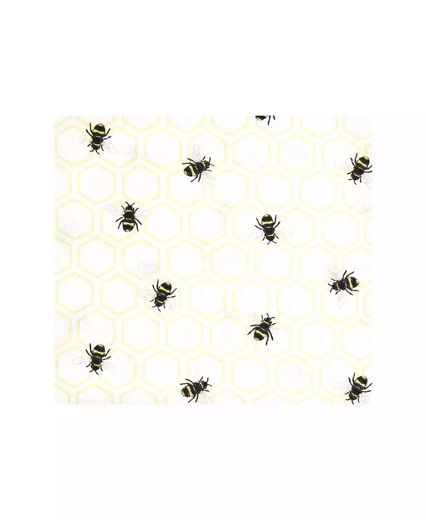 Hudson Four-Pack Flannel Receiving Blanket Cotton/Poly Blend 2