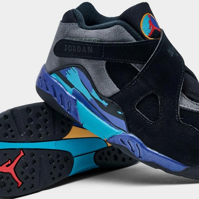 Jordan Kids
 Toddler Air Jordan Retro 8 Basketball Shoes 3