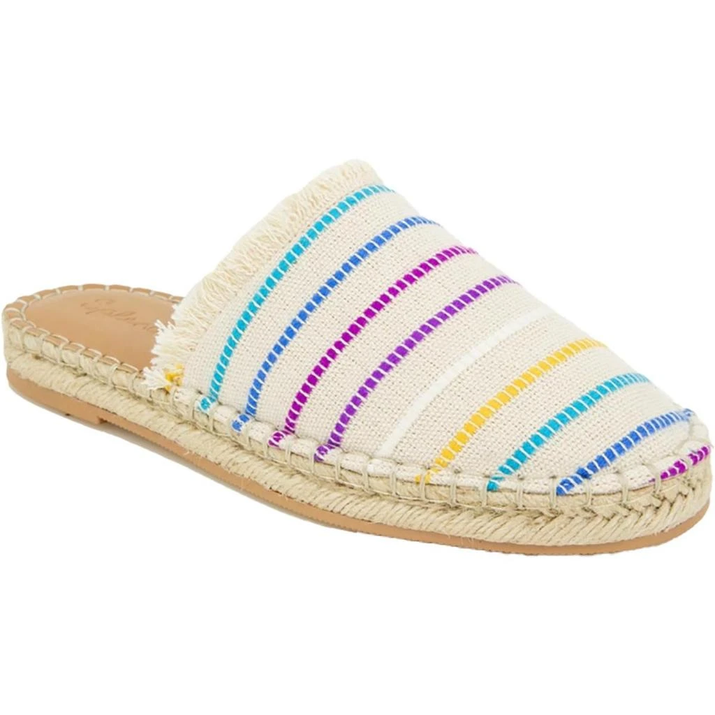 Splendid Jaycee Womens Woven Slip On Mule Sandals 1