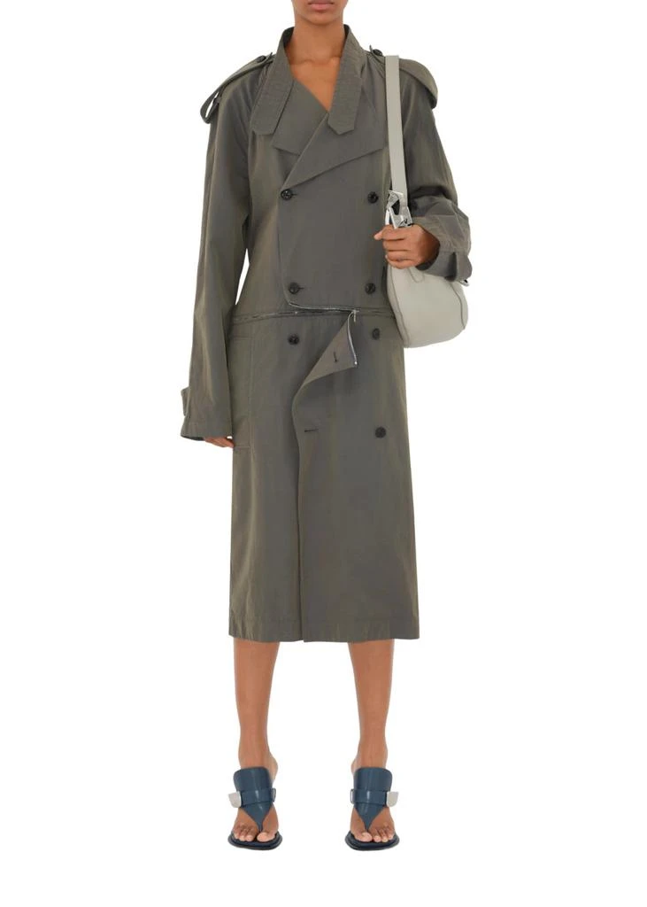linen trench dress The Trench Dress Crafted from linen twill with a clean drape and relaxed structure