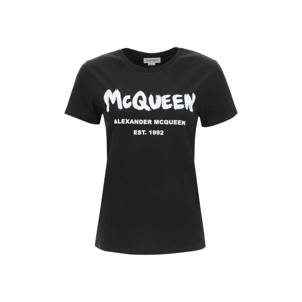 Alexander McQueen Alexander Mcqueen Cotton Logo T-Shirt