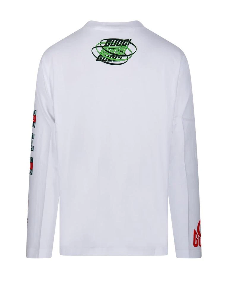 Gucci Gucci Logo Printed Crewneck T-Shirt 2