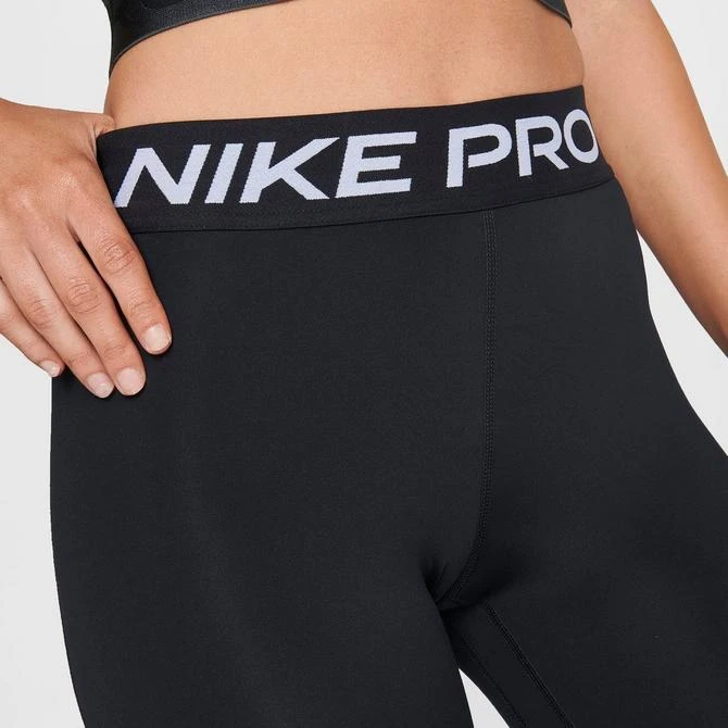 NIKE Women's Nike Pro 365 High-Waisted 7/8 Mesh Panel Leggings 5
