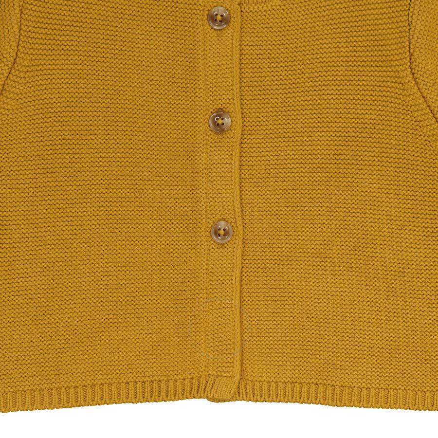 Bonpoint Appliqué 67 cheapest Honey Yellow Cardigan sz 8