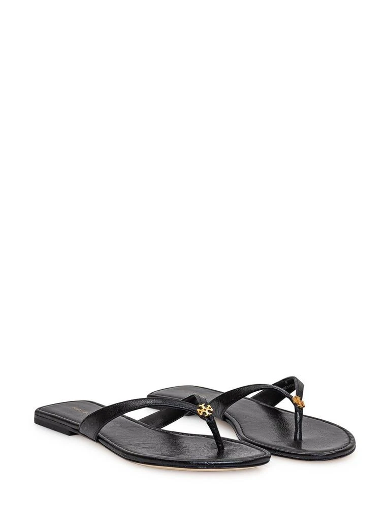 Tory Burch Tory Burch Capri Logo Plaque Thong Sandals 3