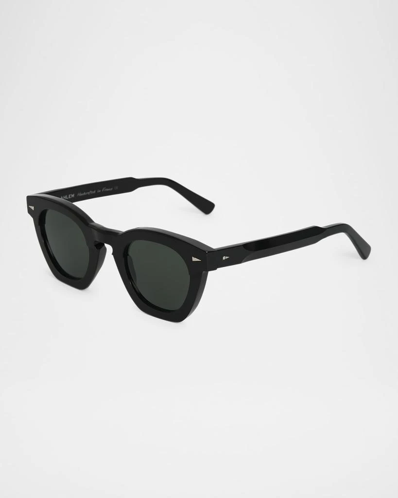 AHLEM Montorgeuile Acetate & Nylon Square Sunglasses 2