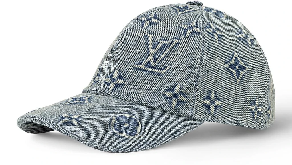 Louis Vuitton Monogram Washed Denim Cap 2