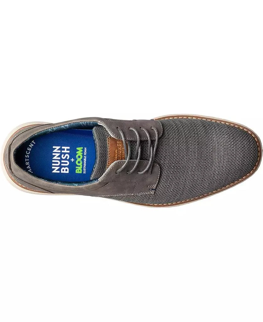 Nunn Bush Men's Chase Knit Plain Toe Oxford Shoes 4