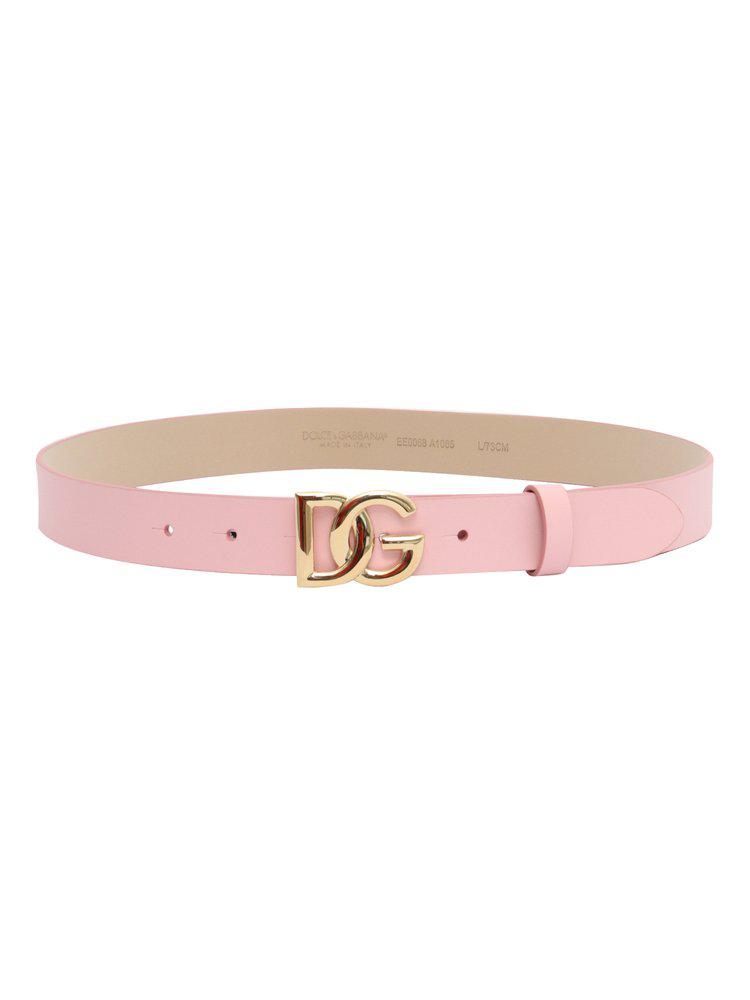 Dolce & Gabbana Dolce & Gabbana Kids DG Logo Buckle Belt