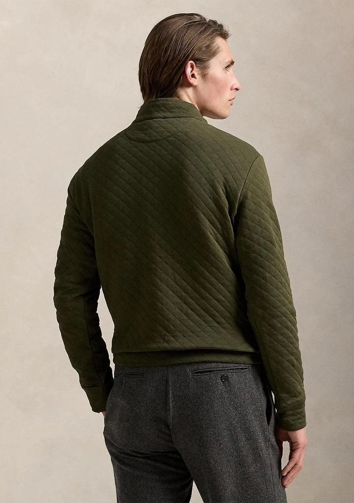Ralph Lauren Quilted Double-Knit Jersey Pullover 2
