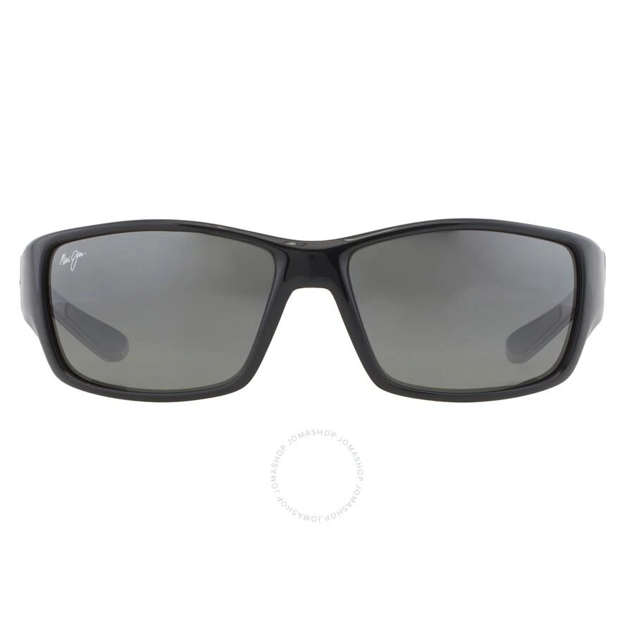 Maui Jim Local Kine Neutral Grey Wrap Unisex Sunglasses 810-07E 61 1