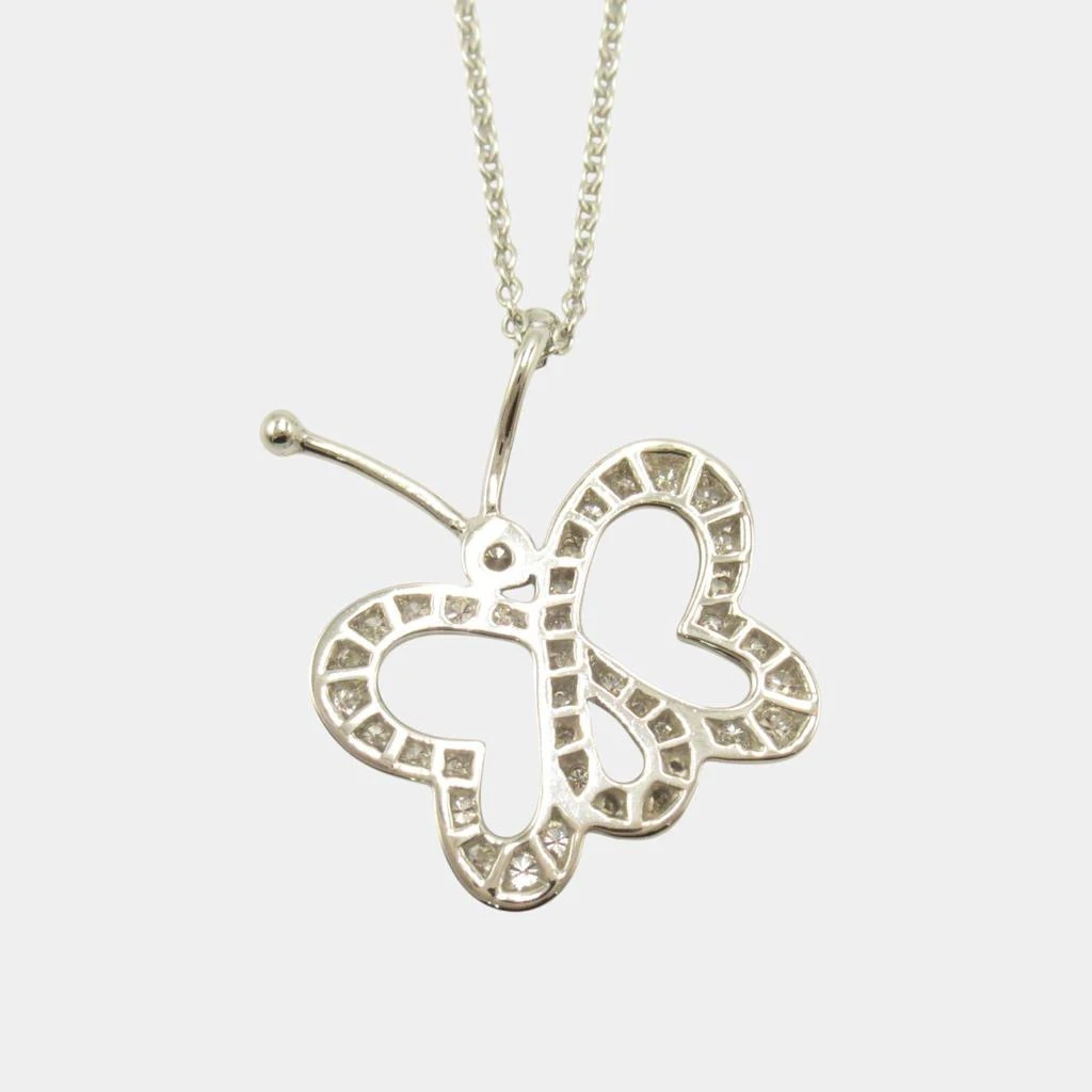 Tiffany & Co. Tiffany & Co. Papillon Necklace Pt950 Platinum Diamond Clear Metal 4