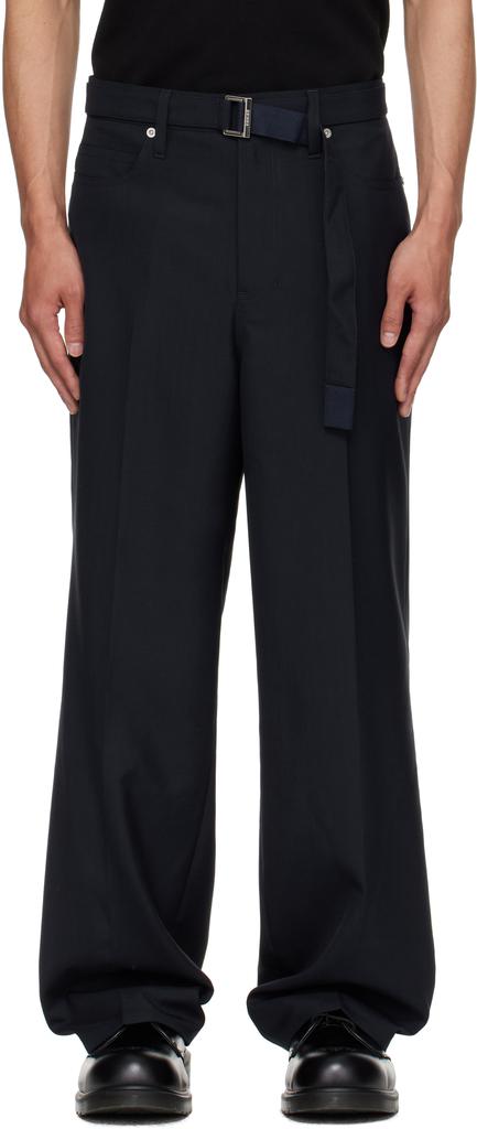 【sacai】Suiting Bonding Pants BLACK/3 Sacai Suiting Pants in Black | Santa Fe Dry Goods . Workshop