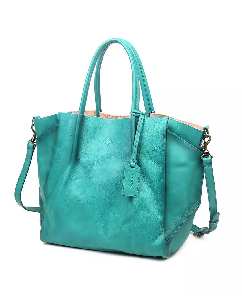 OLD TREND Women's Genuine Leather Sprout Land Tote Bag 3