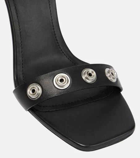Rick Owens Snaps leather sandals 6